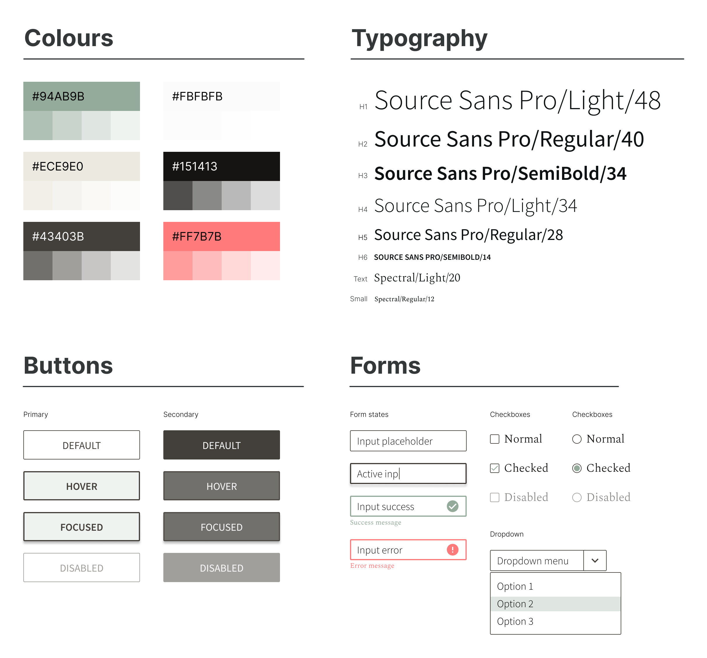 KUZA Studio: Web Design project sticker sheet